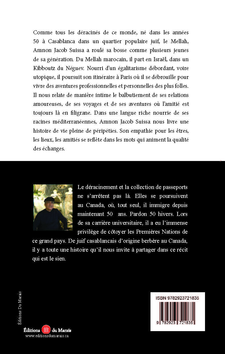 Amnon Jacob Suissa JUIF BERBÈRE ET SA PAGAIE Éloge de l’errance.